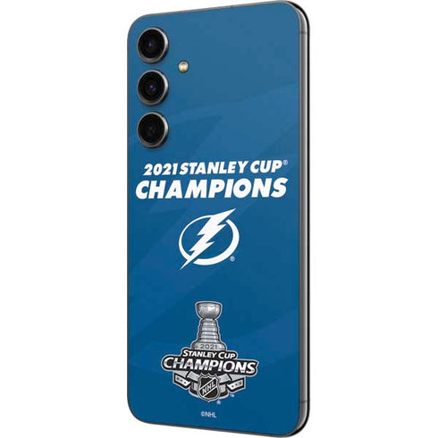 NHL 2021 Stanley Cup Champions Tampa Bay Lightning Galaxy S23 FE Skin