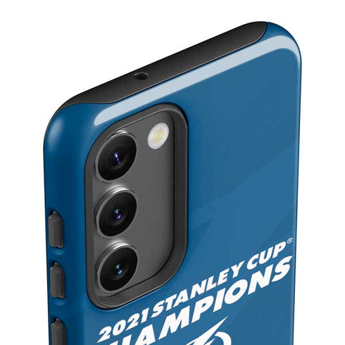 NHL 2021 Stanley Cup Champions Tampa Bay Lightning Galaxy S23 Plus Pro Case