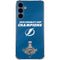 NHL 2021 Stanley Cup Champions Tampa Bay Lightning Galaxy S24 Clear Case