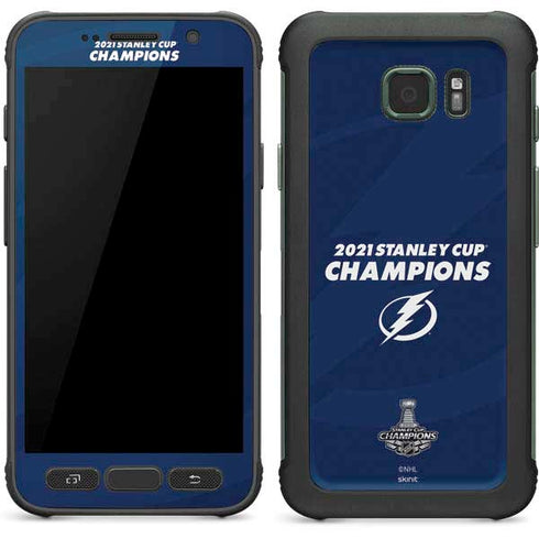 NHL 2021 Stanley Cup Champions Tampa Bay Lightning Galaxy S7 Active Skin