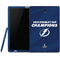 NHL 2021 Stanley Cup Champions Tampa Bay Lightning Samsung Galaxy Tab Skin