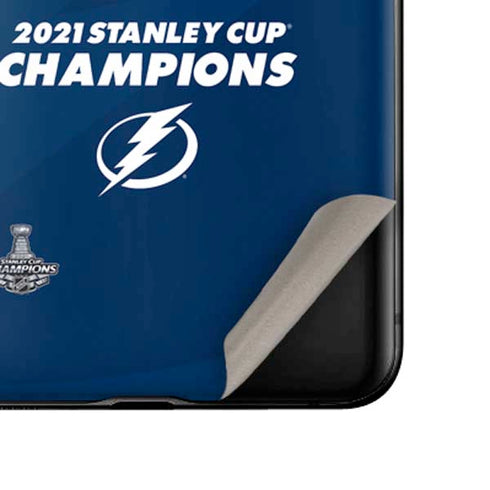 NHL 2021 Stanley Cup Champions Tampa Bay Lightning Galaxy Z Flip Skin
