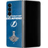 NHL 2021 Stanley Cup Champions Tampa Bay Lightning Galaxy Z Fold4 5G Skin