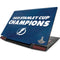 NHL 2021 Stanley Cup Champions Tampa Bay Lightning Lenovo IdeaPad Skin