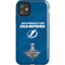 NHL 2021 Stanley Cup Champions Tampa Bay Lightning iPhone 11 Impact Case
