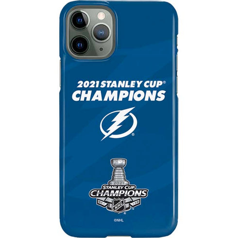 NHL 2021 Stanley Cup Champions Tampa Bay Lightning iPhone 11 Pro Lite Case