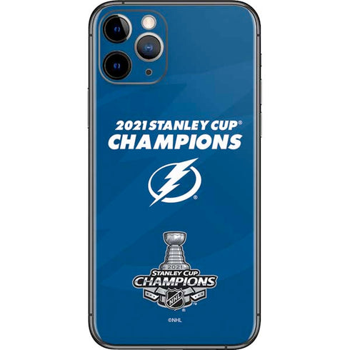 NHL 2021 Stanley Cup Champions Tampa Bay Lightning iPhone 11 Pro Skin
