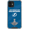 NHL 2021 Stanley Cup Champions Tampa Bay Lightning iPhone 12 Clear Case