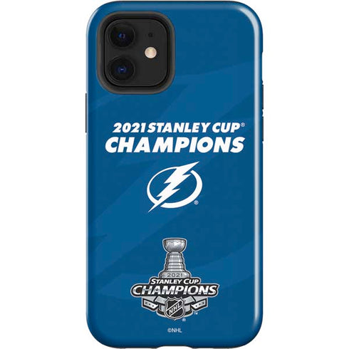 NHL 2021 Stanley Cup Champions Tampa Bay Lightning iPhone 12 Impact Case