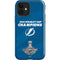 NHL 2021 Stanley Cup Champions Tampa Bay Lightning iPhone 12 Impact Case
