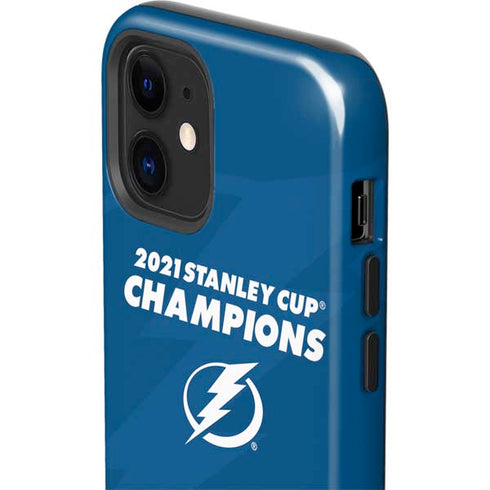 NHL 2021 Stanley Cup Champions Tampa Bay Lightning iPhone 12 Impact Case