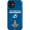 NHL 2021 Stanley Cup Champions Tampa Bay Lightning iPhone 12 Mini Impact Case
