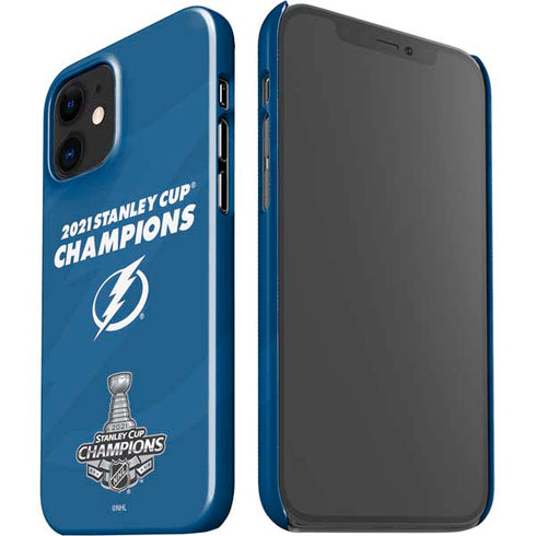 NHL 2021 Stanley Cup Champions Tampa Bay Lightning iPhone 12 Mini Lite Case