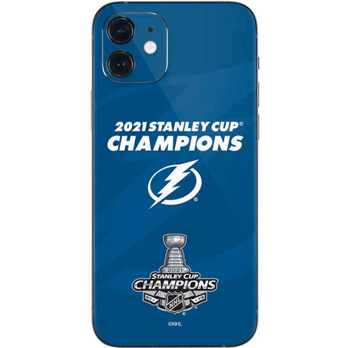 NHL 2021 Stanley Cup Champions Tampa Bay Lightning iPhone 12 Mini Skin