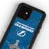 NHL 2021 Stanley Cup Champions Tampa Bay Lightning iPhone 12 Mini Waterproof Case