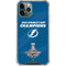 NHL 2021 Stanley Cup Champions Tampa Bay Lightning iPhone 12 Pro Clear Case