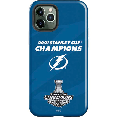 NHL 2021 Stanley Cup Champions Tampa Bay Lightning iPhone 12 Pro Impact Case