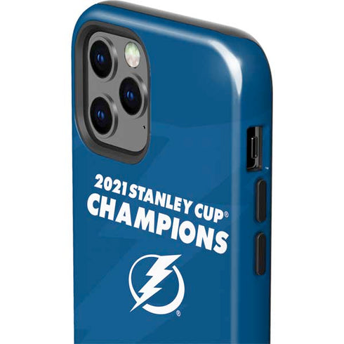 NHL 2021 Stanley Cup Champions Tampa Bay Lightning iPhone 12 Pro Impact Case