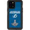 NHL 2021 Stanley Cup Champions Tampa Bay Lightning iPhone 12 Pro Max Waterproof Case