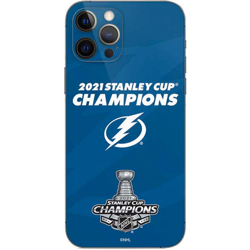 NHL 2021 Stanley Cup Champions Tampa Bay Lightning iPhone 12 Pro Skin