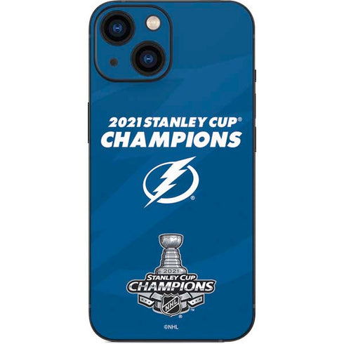 NHL 2021 Stanley Cup Champions Tampa Bay Lightning iPhone 13 Mini Skin