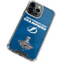 NHL 2021 Stanley Cup Champions Tampa Bay Lightning iPhone 13 Pro Clear Case
