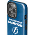 NHL 2021 Stanley Cup Champions Tampa Bay Lightning iPhone 13 Pro Impact Case