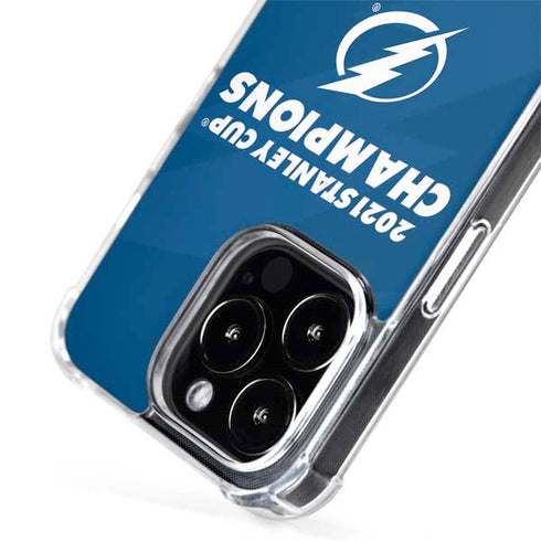 NHL 2021 Stanley Cup Champions Tampa Bay Lightning iPhone 13 Pro MagSafe Case