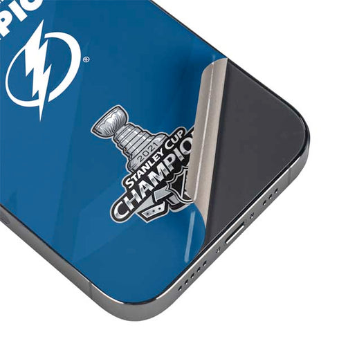 NHL 2021 Stanley Cup Champions Tampa Bay Lightning iPhone 13 Pro Max Skin