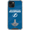 NHL 2021 Stanley Cup Champions Tampa Bay Lightning iPhone 14 Clear Case