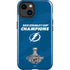 NHL 2021 Stanley Cup Champions Tampa Bay Lightning iPhone 15 Plus Impact Case