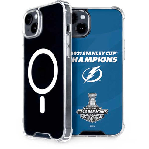 NHL 2021 Stanley Cup Champions Tampa Bay Lightning iPhone 14 MagSafe Case
