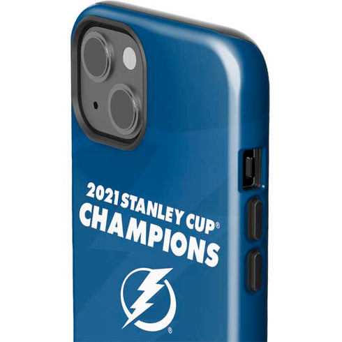 NHL 2021 Stanley Cup Champions Tampa Bay Lightning iPhone 15 Impact Case