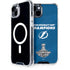 NHL 2021 Stanley Cup Champions Tampa Bay Lightning iPhone 15 Plus MagSafe Case