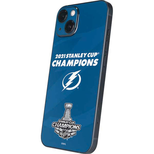 NHL 2021 Stanley Cup Champions Tampa Bay Lightning iPhone 15 Plus Skin