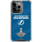 NHL 2021 Stanley Cup Champions Tampa Bay Lightning iPhone 14 Pro Clear Case