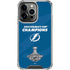 NHL 2021 Stanley Cup Champions Tampa Bay Lightning iPhone 15 Pro Clear Case