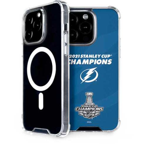 NHL 2021 Stanley Cup Champions Tampa Bay Lightning iPhone 14 Pro MagSafe Case