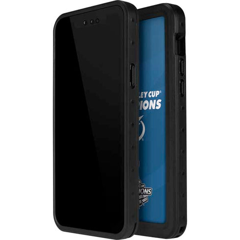 NHL 2021 Stanley Cup Champions Tampa Bay Lightning iPhone 14 Pro Max Waterproof Case