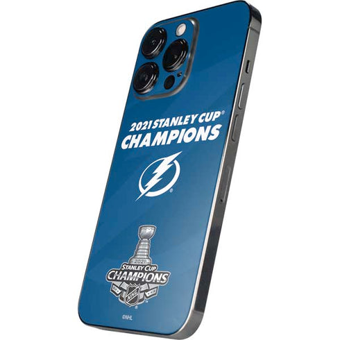 NHL 2021 Stanley Cup Champions Tampa Bay Lightning iPhone 14 Pro Skin