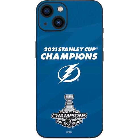NHL 2021 Stanley Cup Champions Tampa Bay Lightning iPhone 14 Skin