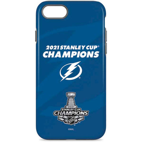 NHL 2021 Stanley Cup Champions Tampa Bay Lightning iPhone 8 Pro Case