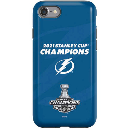 NHL 2021 Stanley Cup Champions Tampa Bay Lightning iPhone SE (2nd & 3rd Gen) Pro Case