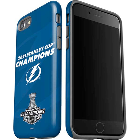 NHL 2021 Stanley Cup Champions Tampa Bay Lightning iPhone SE (2nd & 3rd Gen) Pro Case