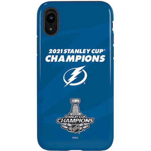 NHL 2021 Stanley Cup Champions Tampa Bay Lightning iPhone XR Pro Case