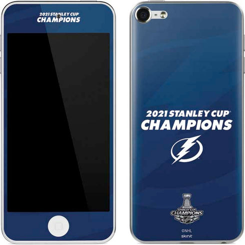 NHL 2021 Stanley Cup Champions Tampa Bay Lightning Apple iPod Skin
