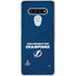 NHL 2021 Stanley Cup Champions Tampa Bay Lightning LG Stylo 6 Clear Case