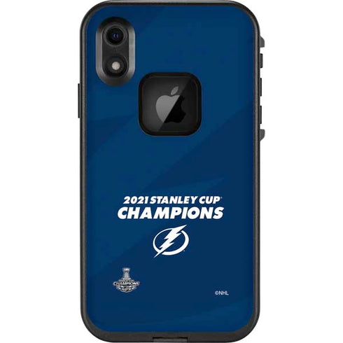 NHL 2021 Stanley Cup Champions Tampa Bay Lightning LifeProof Fre iPhone Skin