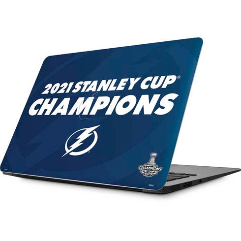 NHL 2021 Stanley Cup Champions Tampa Bay Lightning Apple MacBook Skin