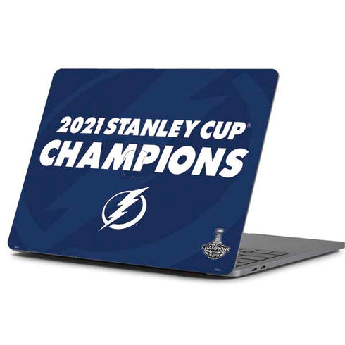 NHL 2021 Stanley Cup Champions Tampa Bay Lightning Apple MacBook Pro 13-inch Skin